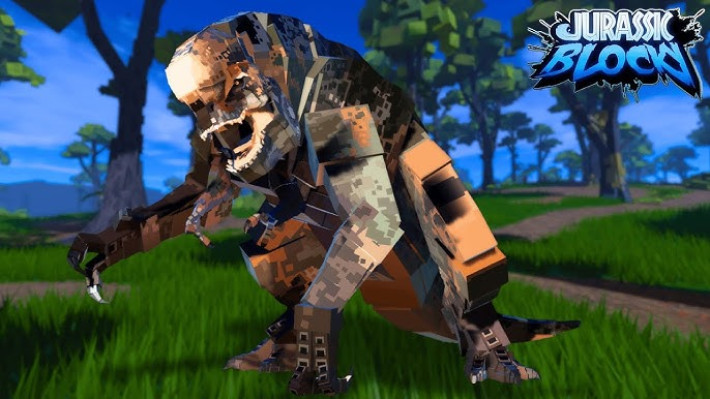 Jurassic Blocky All Dinosaurs